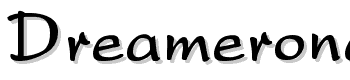 Dreamerone-Bold font